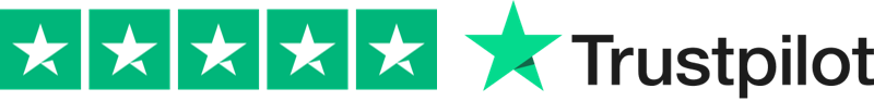 5 stars on Trustpilot